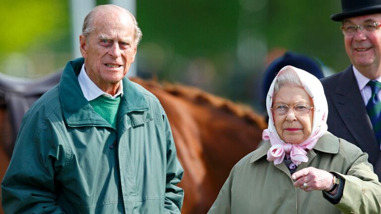 Prince Philip, Duke of Edinburgh and Queen Elizabeth II