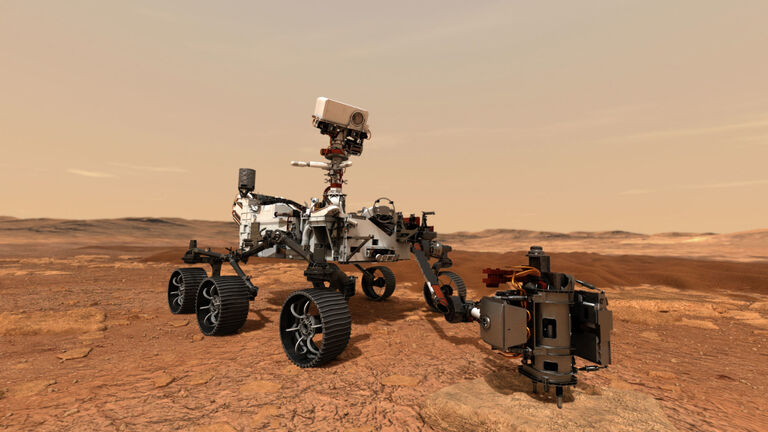 NASA Perseverance Rover Lands On Mars