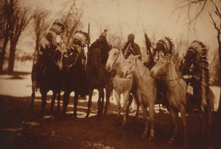 Geronimo at Roosevelt's inauguration