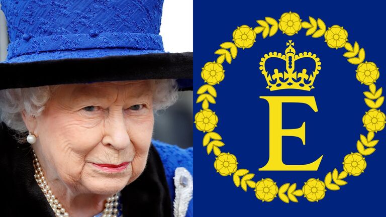 Queen Elizabeth flag
