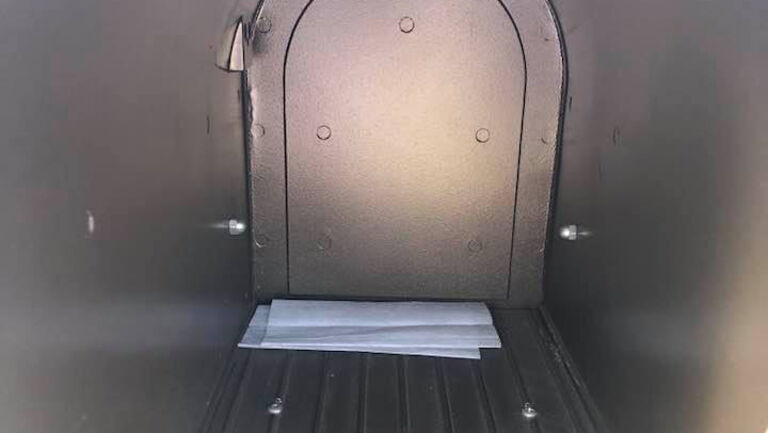 dryer sheet mailbox