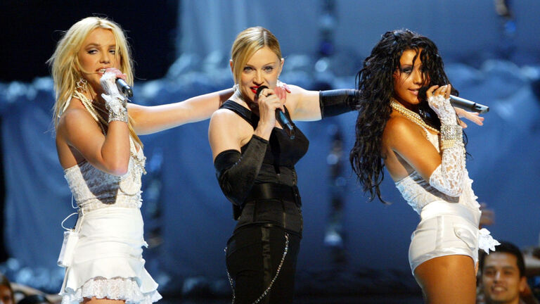 Britney Spears, Madonna and Christina Aguilera