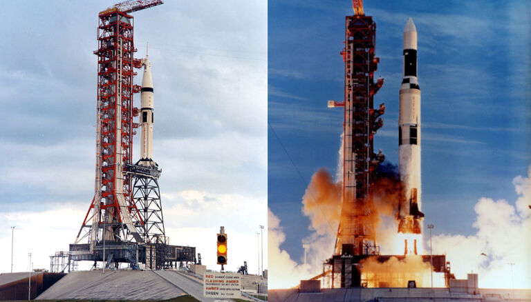 Skylab launch on Saturn V