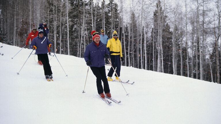 Gerald Ford skiing