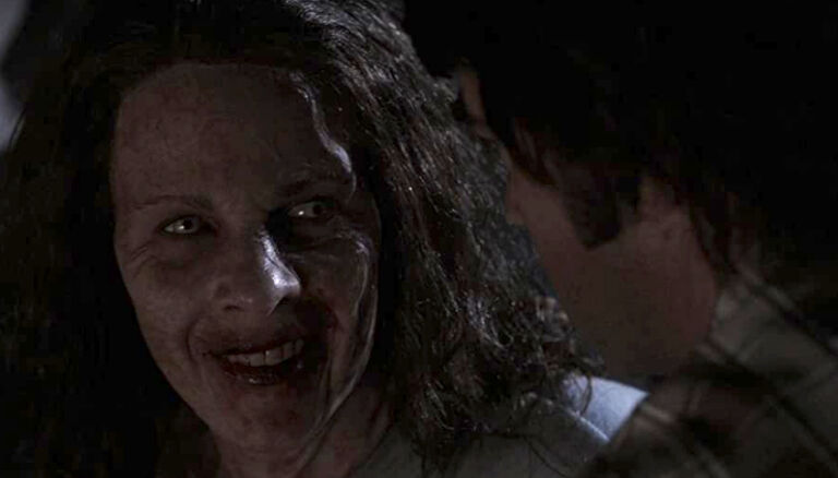 Lili Taylor and Ron Livingston in The Conjuring