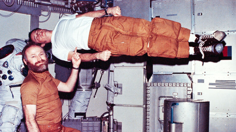 Astronaut Gerald P. Carr