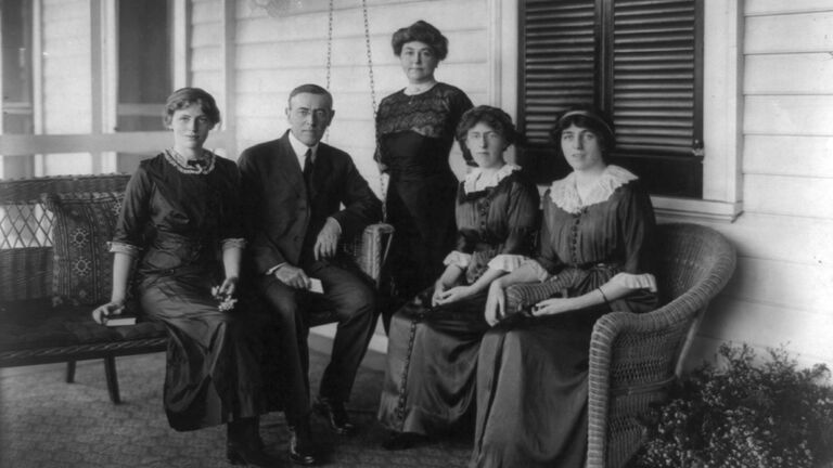 Woodrow Wilson family Harlakenden House