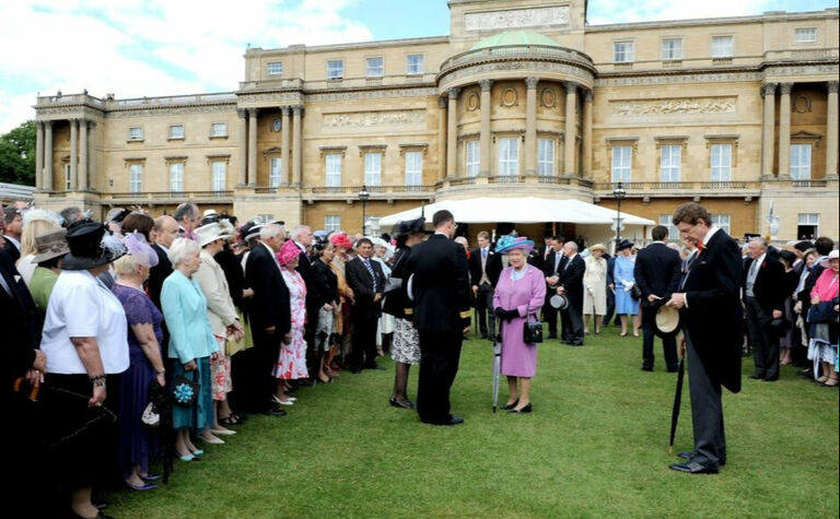 Queen Elizabeth garden party