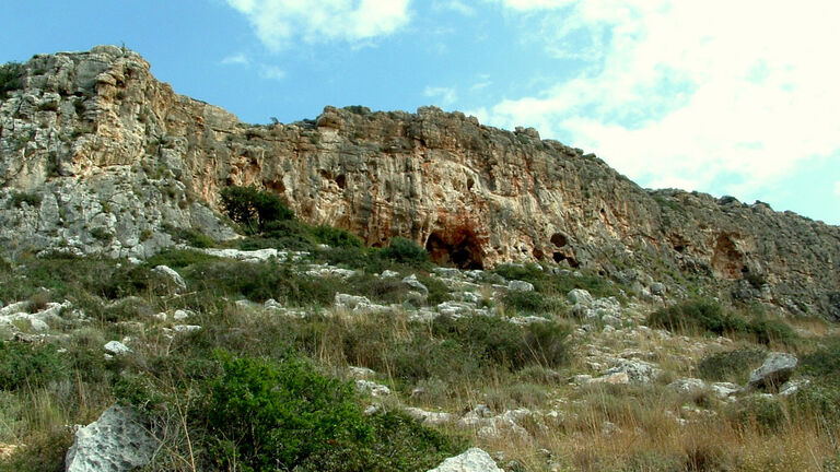 Megadim Cliff Mount Carmel