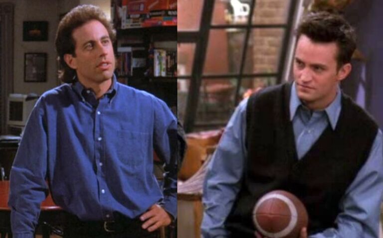 Jerry Seinfeld and Matthew Perry