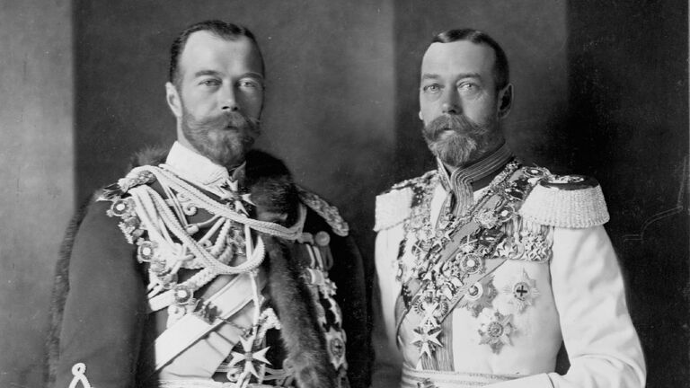Nicholas II and George V