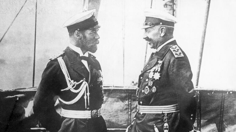 Emperor Wilhelm II and Czar Nicholas II