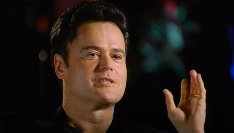 Donny Osmond opening up
