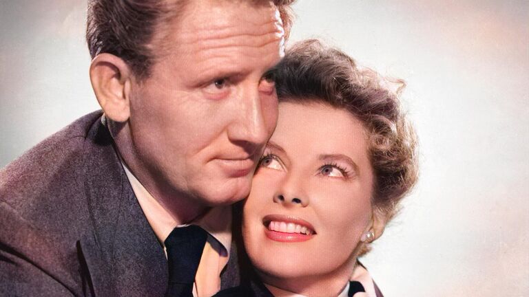 Spencer Tracy and Katharine Hepburne