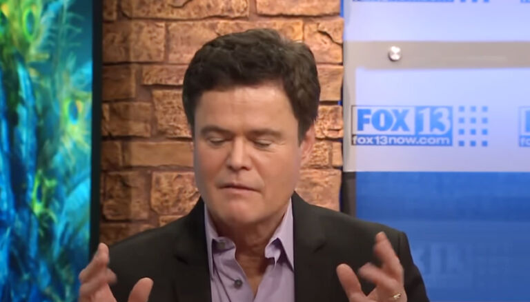 Donny Osmond on being the Peacock on The Masked Singer