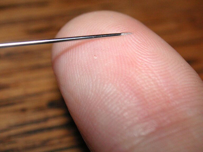 needle finger