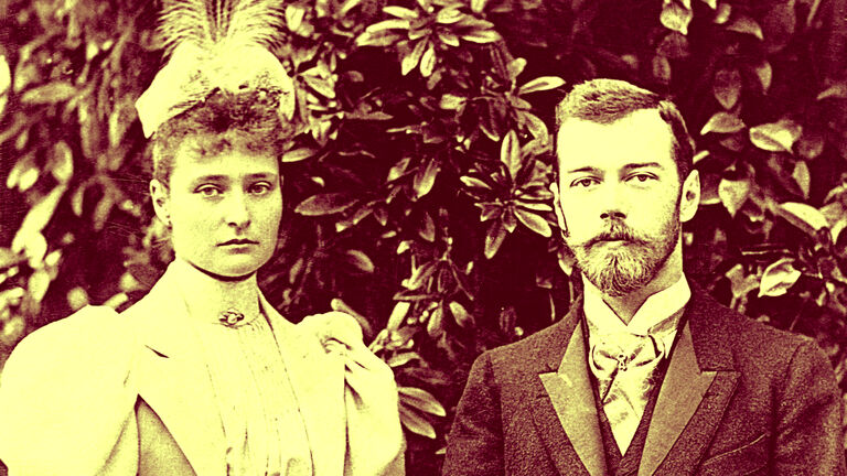 Nicholas Alexandrovich Romanov (1868-1918) and Alix of Hesse