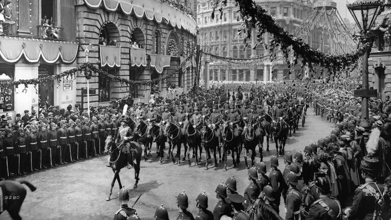 King George V's Coronation celebrations.