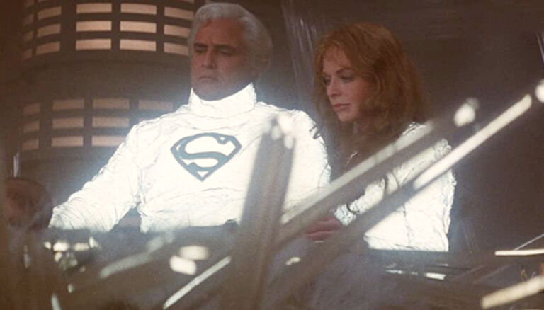 Marlon Brando and Susannah York in Superman (1978)