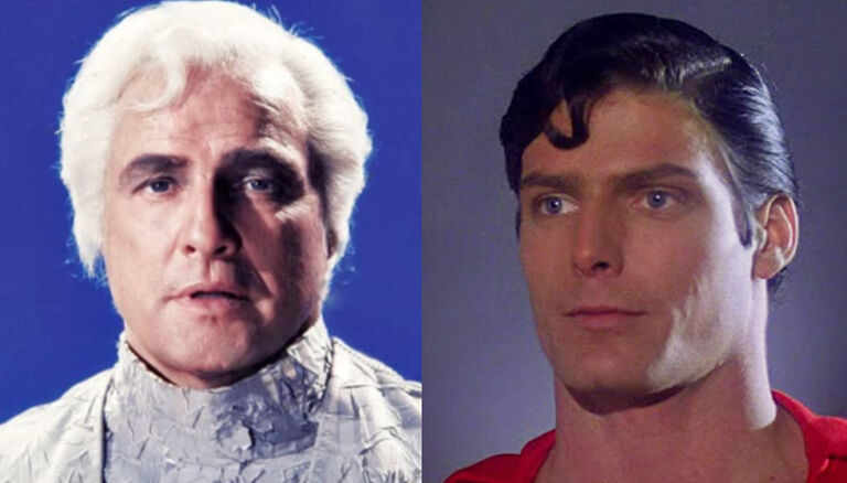 Marlon Brando, Christopher Reeve in Superman (1978)