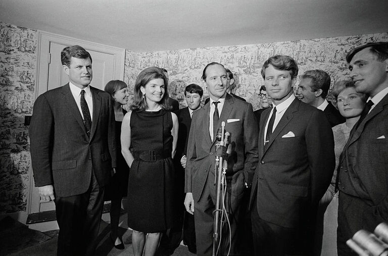 David Ormsby-Gore and Jackie Kennedy