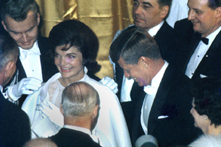 Jackie Kennedy and JFK