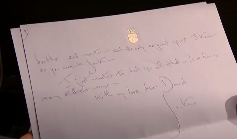 letters between David Ormsby-Gore and Jackie Kennedy