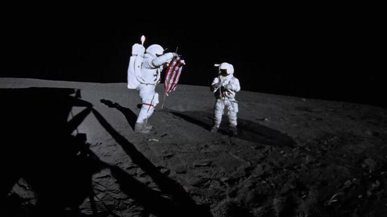 Astronauts Edgar Mitchell Alan Shepard