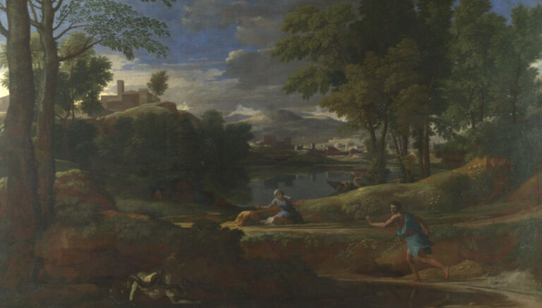 Landscape with a Man killed by a Snake