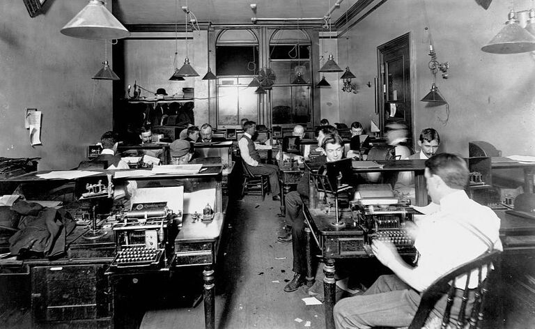 telegraph operators