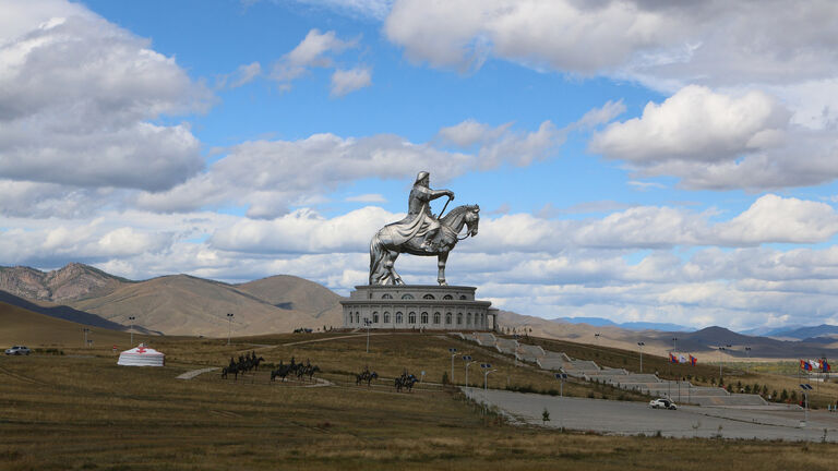 Mongolian statue