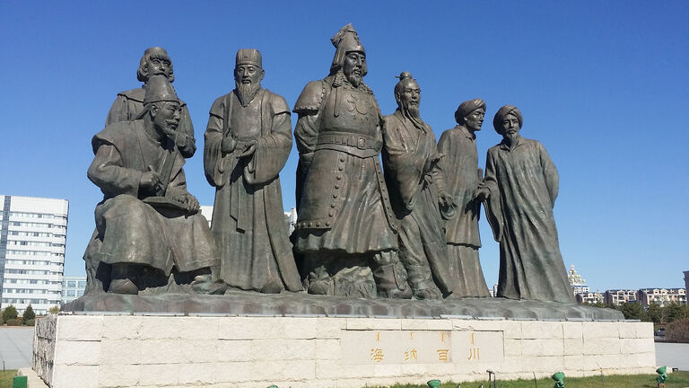Genghis Khan statues
