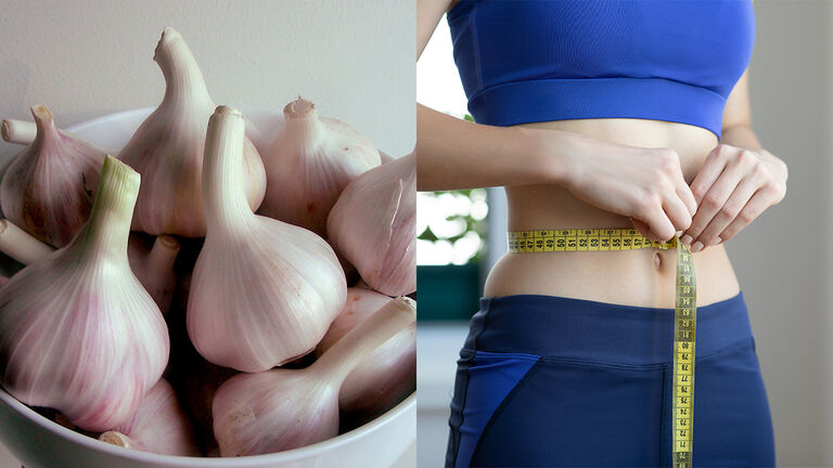 Garlic losing weight