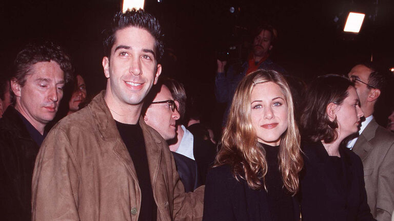 Jennifer Aniston and David Schwimmer