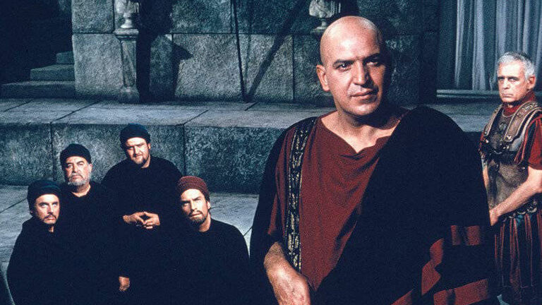 Telly Savalas in The Greatest Story Ever Told