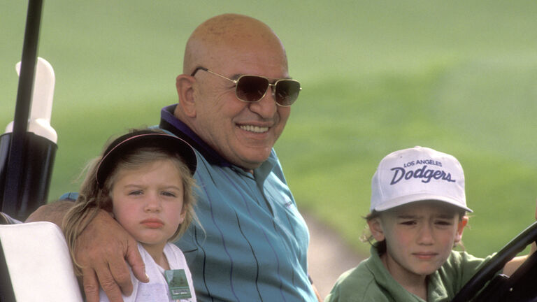 Telly Savalas and his kids
