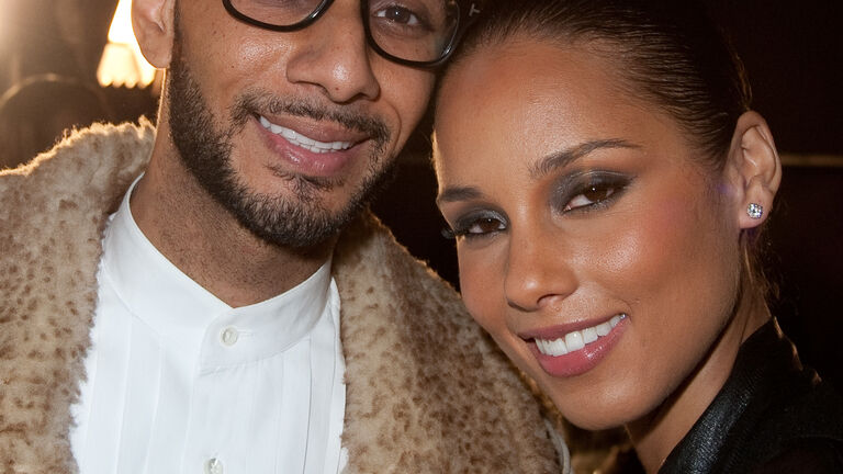 Alicia Keys and her husband Swizz Beatz