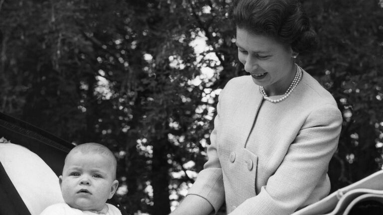 Queen Elizabeth Prince Andrew