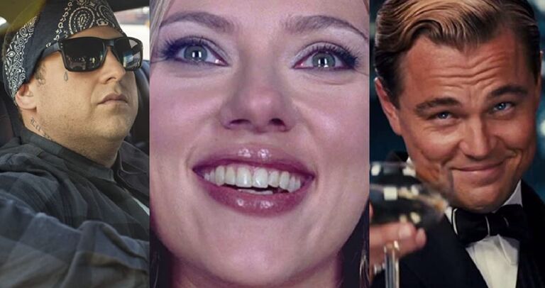 Jonah Hill, Scarlett Johansson, Leonardo DiCaprio