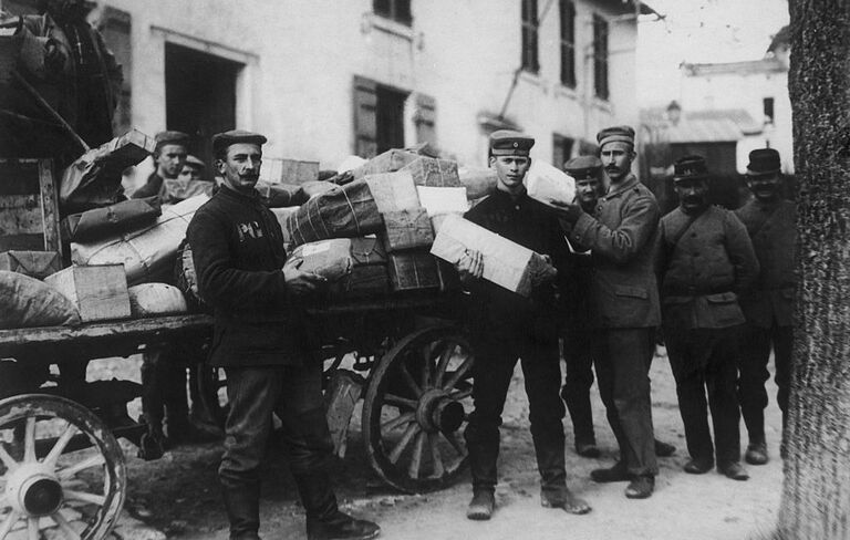 WWI postal service