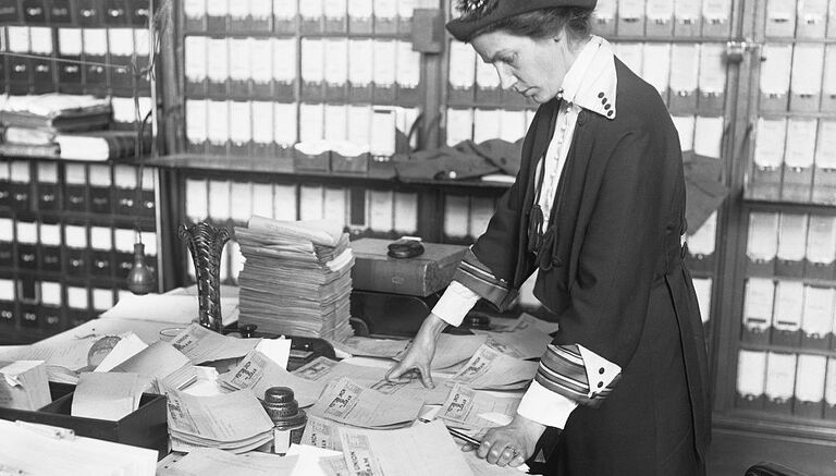 WWI postal service