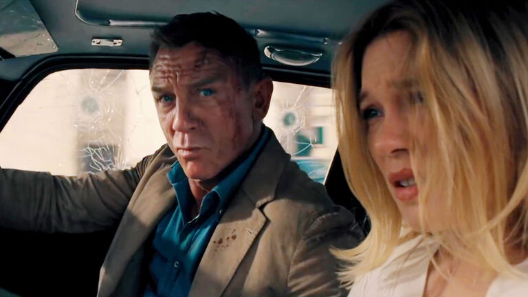 Daniel Craig and Léa Seydoux in No Time To Die