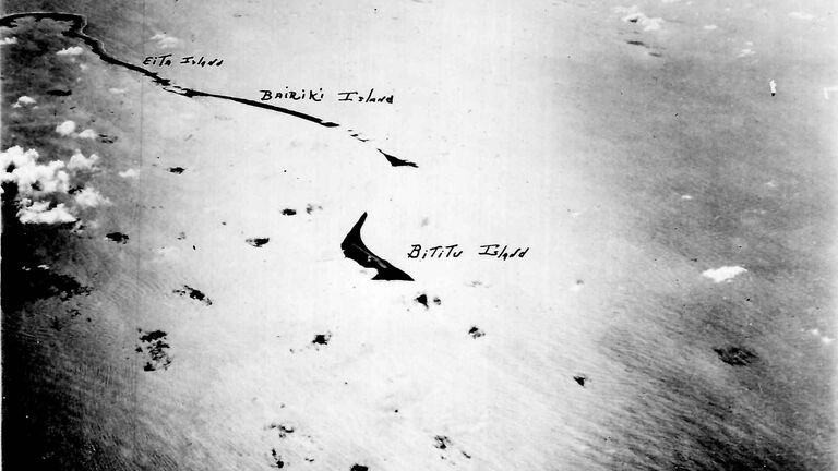 Gilbert Islands Aerial Imagery 1943