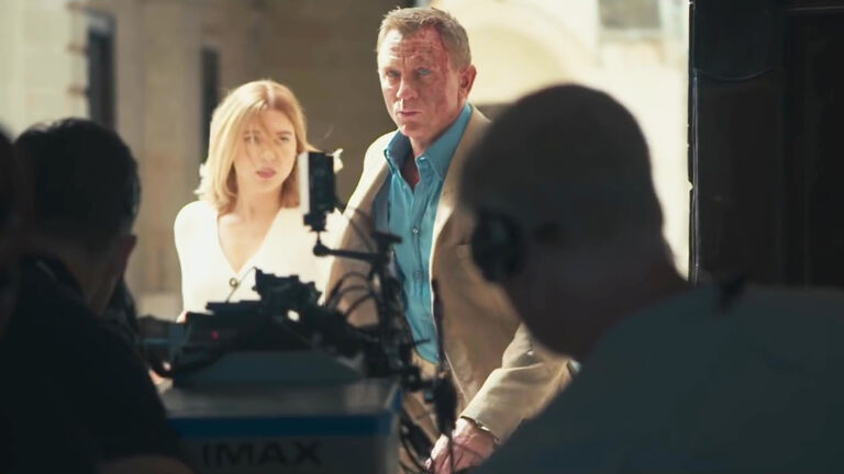 Daniel Craig and Léa Seydoux in No Time To Die