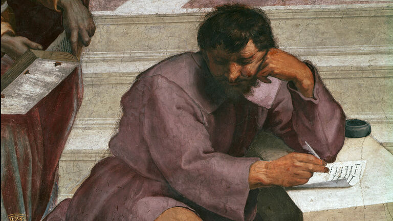 Michelangelo as Heraclitus