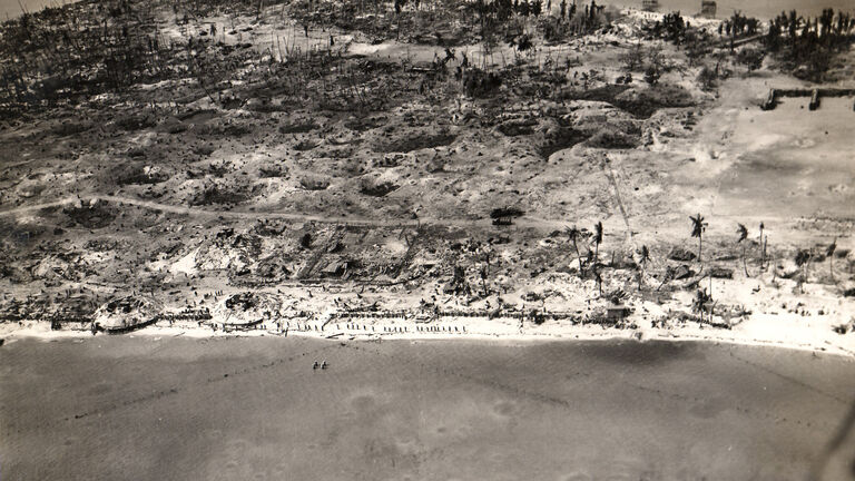 Tarawa aerial