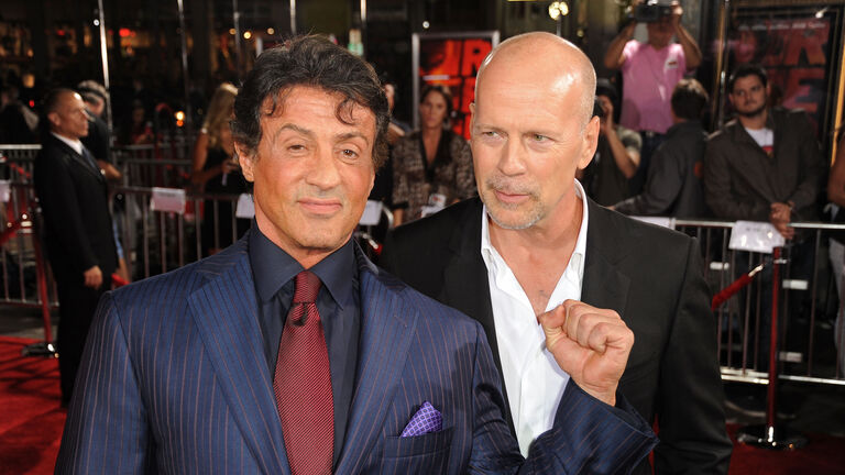 Bruce Willis and Sylvester Stallone