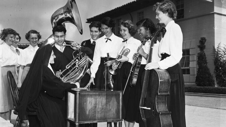 Catholic High School music festival 1952