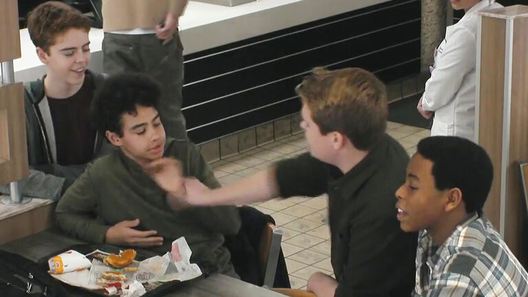 bullies at Burger King