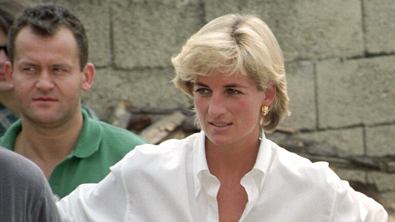 Princess Diana and Paul Burrell
